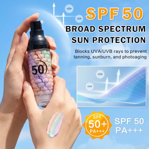 AIUEO 3-in-1 Color Correcting Primer SPF 50 - Oil Control & Hydrating