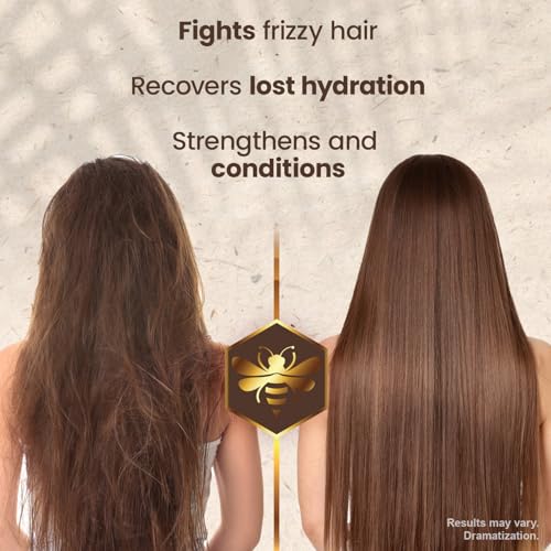 T?o Nacho Ultra-Moisturizing Frizz Control Shampoo with Organic Coconut Oil and Royal Jelly, Deep Hydration, Gentle Formula with Natural Botanical Extracts, Anti Hair Loss Shampoo, 14 fl oz- 3 Pack