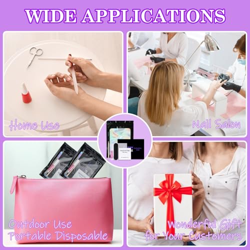 Professional Disposable Manicure Kit - 140-Piece Nail Tool Set