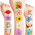 96 Tropical Flower Temporary Tattoos - Hibiscus Party Favors