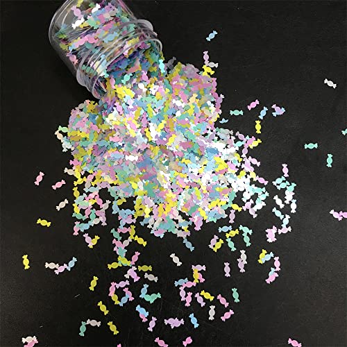 PrettyG Colorful Glitter Sequins 10g - Face Body Nail Makeup