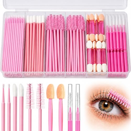311-Piece Disposable Makeup Applicators Kit - Wands, Brushes & Swabs