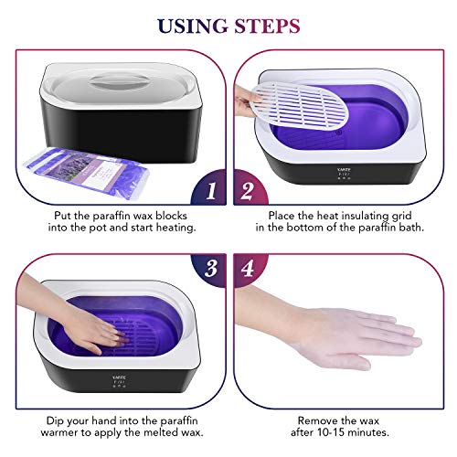 Paraffin Wax Machine for Hands & Feet - Karite 4000ml Wax Warmer Bath