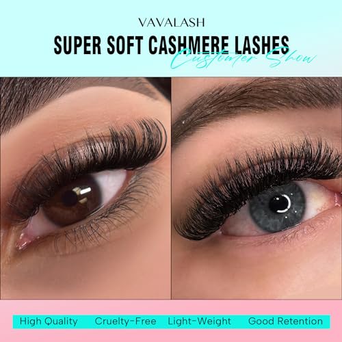 VAVALASH Cashmere Eyelash Extensions 0.15mm L Curl 8-15mm