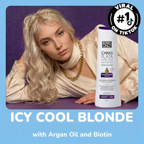 Purple Toning Mask for Blonde Hair | Neutralize Brassiness