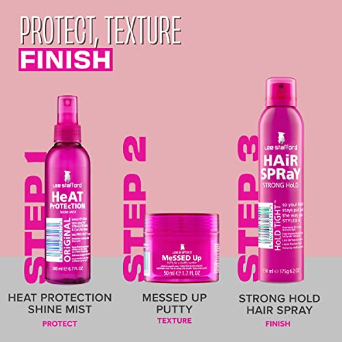 Lee Stafford Messed Up Hair Putty 50ml | Texturizing Styling Paste