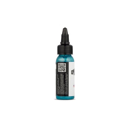 Dynamic Color Co- Teal Tattoo Ink, Made in USA, Since 1990, Not Tested on Animals, (1oz Bottle)