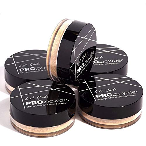 L.A. Girl HD Pro Banana Setting Powder (Pack of 2)