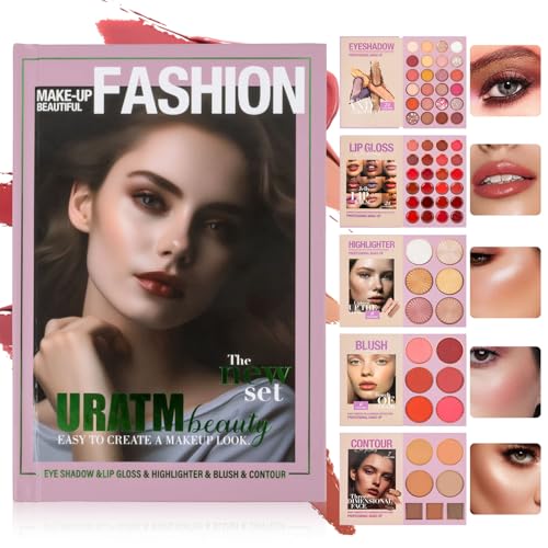 RoseFlower 24 Color Eyeshadow Palette Makeup Set