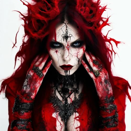Halloween Temporary Tattoos Stickers - 10 Sheets Fake Scars