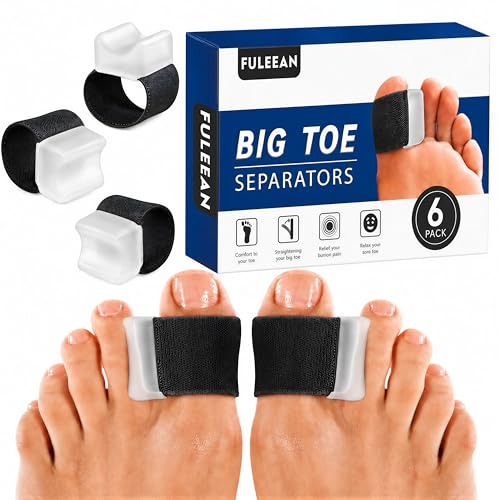 Bunion Corrector Big Toe Spacer - Gel Separator for Pain Relief