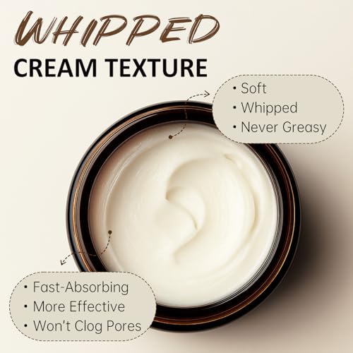 Whipped Tallow Balm for Face ? 100% Grass-Fed Organic Beef Tallow Cream with Manuka Honey & Beeswax ? Body & Face Moisturizer for Sensitive Skin, Nourishing & Repairing, 4.2 oz