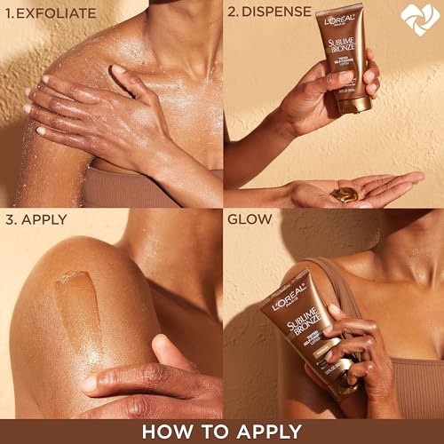 L'Oreal Paris Sublime Bronze Self-Tanning Lotion, Medium 5 fl oz