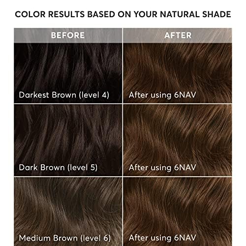 Madison Reed 6NAV Medium Cool Brown Hair Color Kit