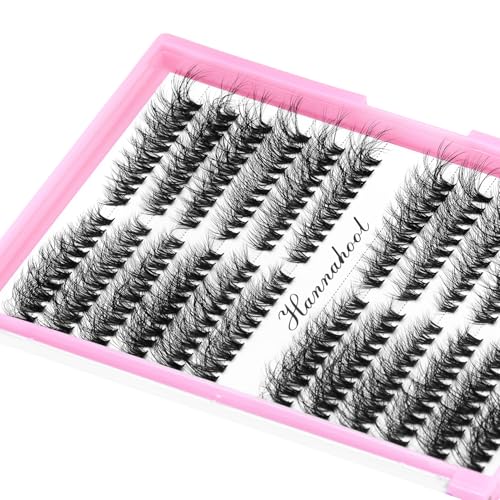 40D Mixed Cluster Lashes 8-16mm Wispy D Curl Extensions