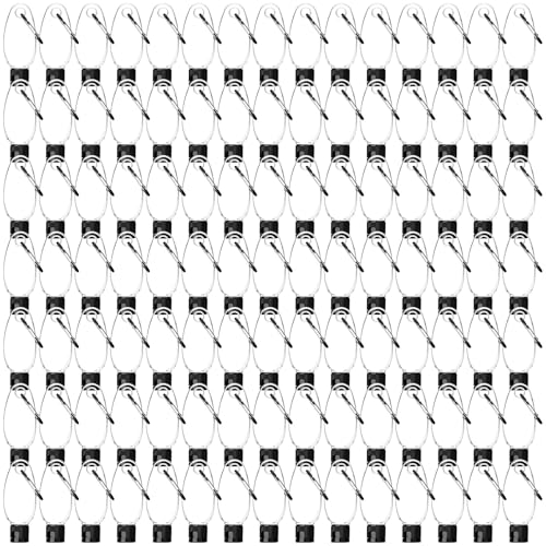 100 Pcs Traveling Bottles with Keychain 1oz Clear Plastic Keychain Bottle Leakproof Refillable Empty Keyring Container Liquid Packing Container Portable Bottle with Lid for Liquid Cream