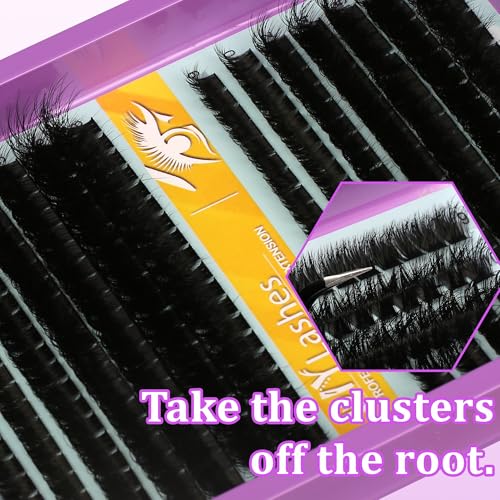 C Curl Lash Clusters 280 Pc Mixed 9-18MM DIY Extensions