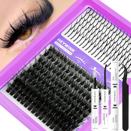 Lash Clusters Kit 100D Fluff & Spiky Anime Extensions 13-21MM