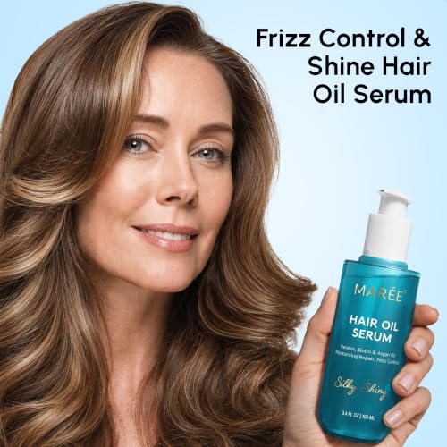 MAREE Argan Oil Hair Serum for Frizzy & Dry Hair
