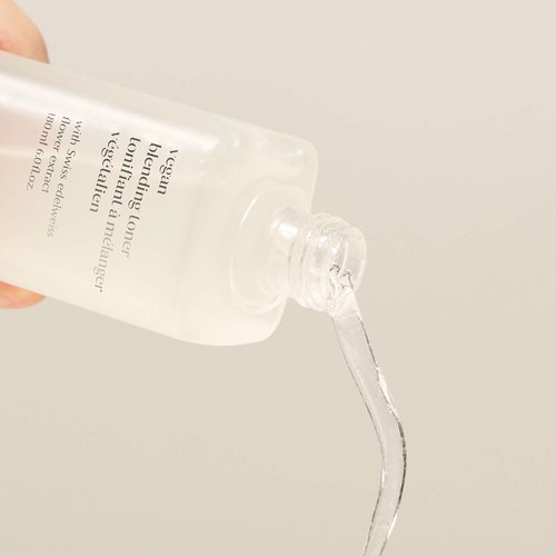 THE FACE SHOP The Therapy Vegan Blending Toner | Organic Vegan Soothing Face Toner | Elasticity Improvement & Deeply Hydrating | Eco-Friendly,6.09 fl. Oz,K-Beauty