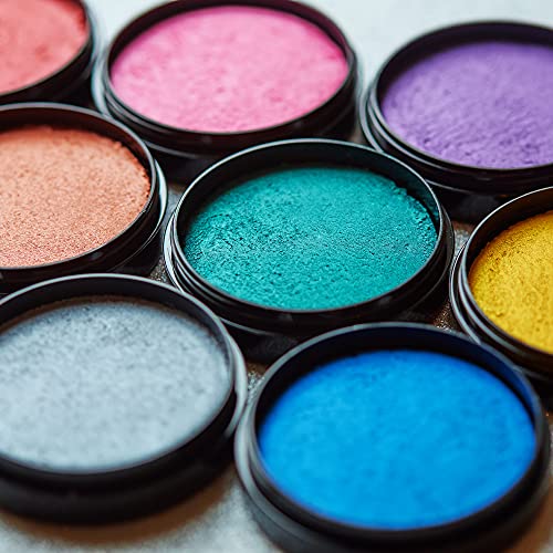 Cosmic Moon Metallic Green Face & Body Paint Cake 1.26oz
