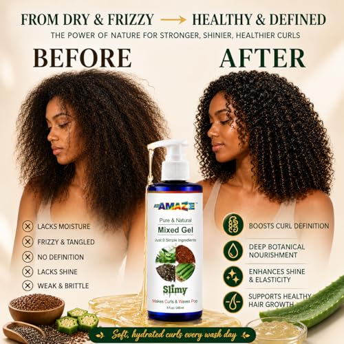 ATAMAZE Mixed Gel - Natural Hair Curl Definer & Moisturizer