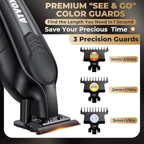 ATVOXIS T Liner Hair Trimmer for Men - Barber Cordless Clipper