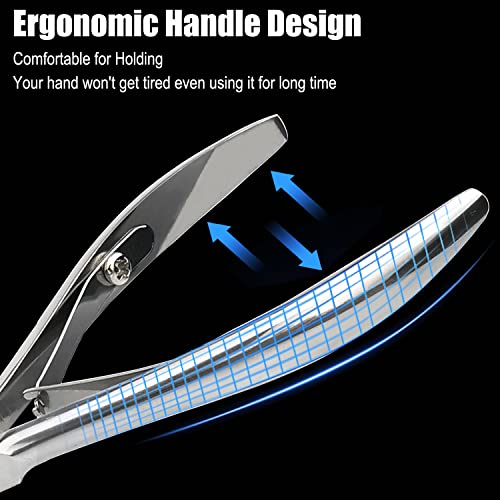 LePinko Professional Cuticle Trimmer Kit - 7mm Jaw Stainless Steel Nipper