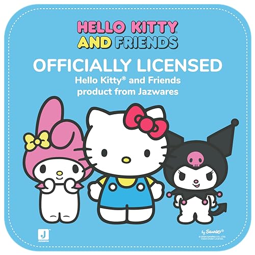 Hello Kitty 18-Inch Sleeping Plush with Tiny Chum - Soft & Snuggly