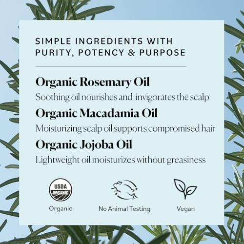 Rosemary Oil with Strong Roots & Petroleum-free Jelly