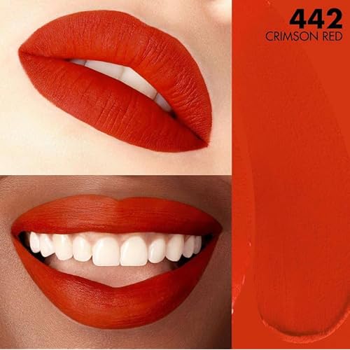 Make Up For Ever Rouge Artist For Ever Matte 24HR Longwear Liquid Lipstick - 442 Everlasting Scarlet (.15 Fl Oz)