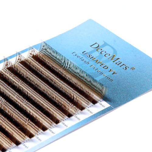 DeceMars 2D UU Eyelash Extensions 0.07mm C Curl 11mm
