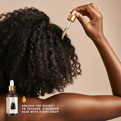 Organic Hair Growth Oil - Amla, Blackseed & Castor, 2 oz