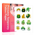 Printable Temporary Tattoo Paper for Inkjet Printer, 5 Sheets