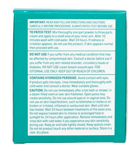 Personal Care Hair Bleach with Aloe Vera - 1oz Pack of 1 - Fast & Mild