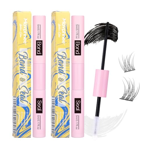 Lash Bond and Seal 2 Pcs – Waterproof Lash Glue for Extensions & Clusters by Mavphnee
