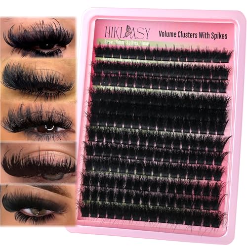 300D Thick Cluster Lashes 14-22mm Dramatic Volume