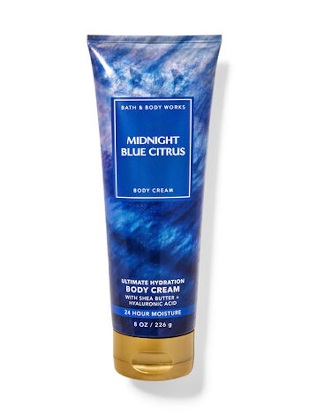 Bath & Body Works Ultimate Hydration Body Cream Gift Set For Women, 8 Fl Oz (Midnight Blue Citrus)