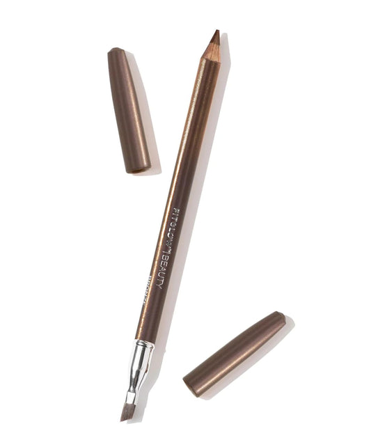 FITGLOW Beauty - Natural Vegan Eyeliner Pencil | Vegan, Woman-Owned Clean Beauty (Bronze, 1.1 g)