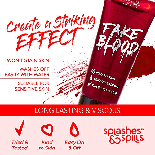 Realistic Fake Blood Makeup – 10ml Squeeze Tube