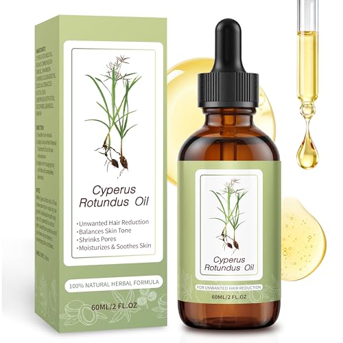 Veakoo Cyperus Rotundus Oil for Hair Removal & Skin Care - 2 Oz