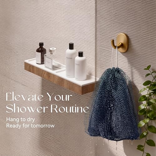 CORATED Blue & Black African Net Sponge Exfoliating Bath Loofah for Full-Body Cleansing
