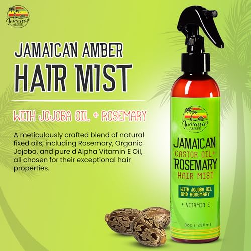 Jamaican Amber Leave-in Hair Mist - 8 fl oz Hydrating Spray