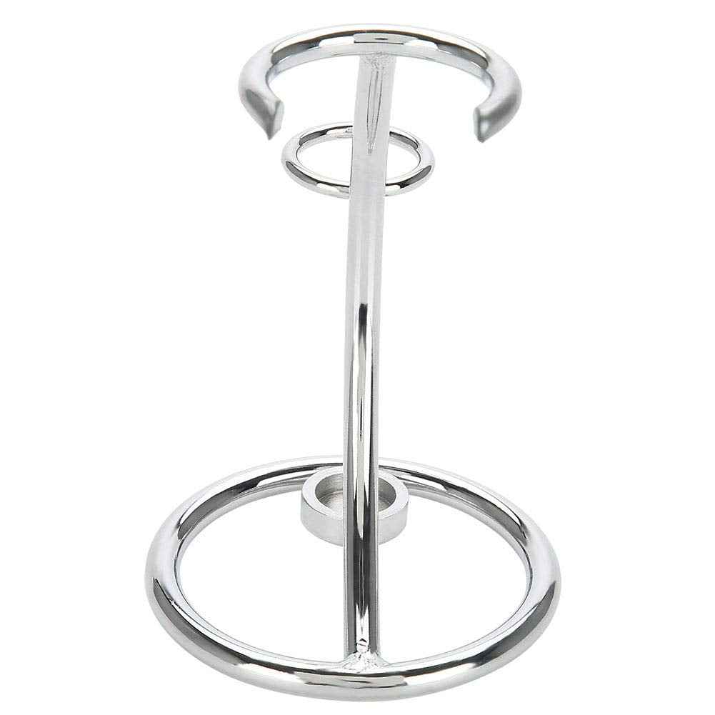 Shaving Brush Stand Shaving Brush Holder Shaving Heavy Chrome Shaving Stand Refined Curved and Shaving Brush Manual Stand Holder
