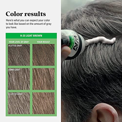 Just For Men Shampoo-In Color Light Brown - Keratin Hair Dye