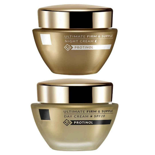Ultimate Day & Night Cream Set – Anti-Aging, Ideal for Ages 40-65, Set of 2