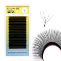 5D W Lash Extensions 0.07mm Premade Volume Fans D Curl 11mm