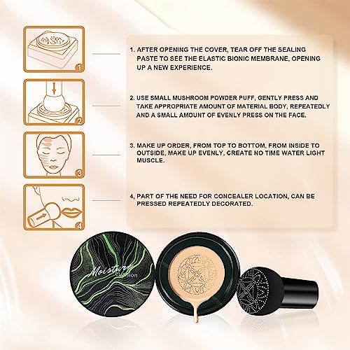 Mushroom Head Air Cushion CC Cream Foundation - Full Coverage
