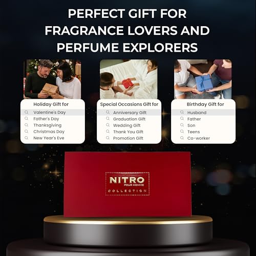Dumont Nitro Men's Perfume Discovery Set - 8 Mini Sprays