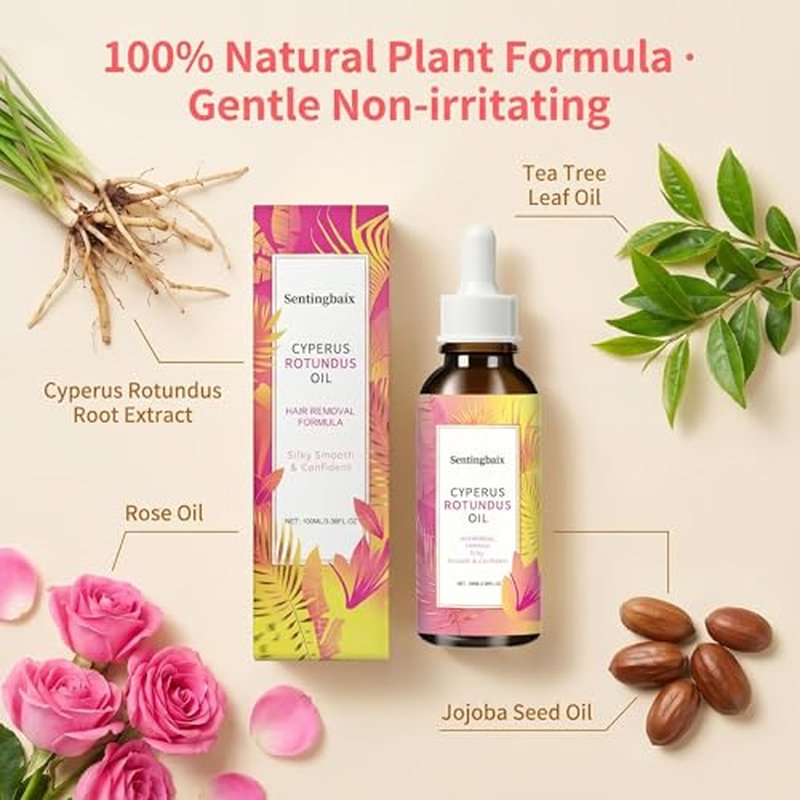 Cyperus Rotundus Hair Growth Inhibitor Oil 100ml